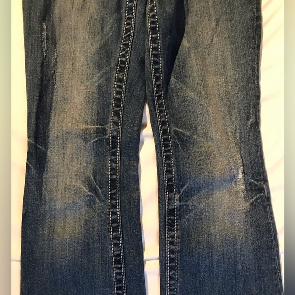 💙EUC MISS ME JEANS SZ 27 LIKE NEW! THE EXQUISITE DETAIL WILL DRAW EYES TO YOU! - Picture 7 of 8